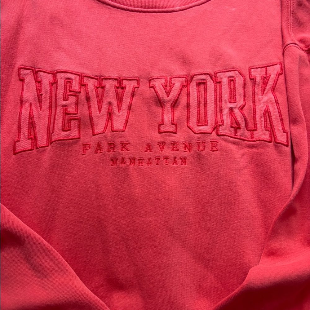 H&M Vibrant Red Sweatshirt